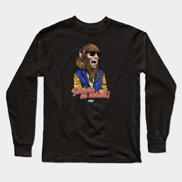 Scott Howard Long Sleeve T-Shirt by AndysocialIndustries